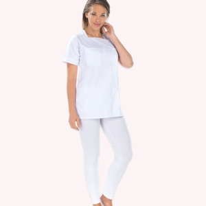 Liquette manches courtes Femme 75 cm