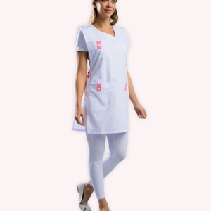 Chasuble bicolore Encolure fantaisie 85 cm