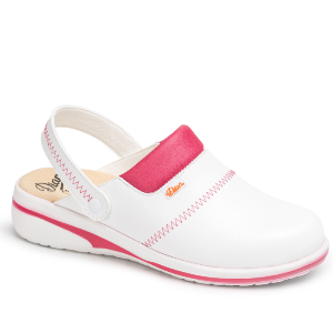 Sabot bicolores à brides